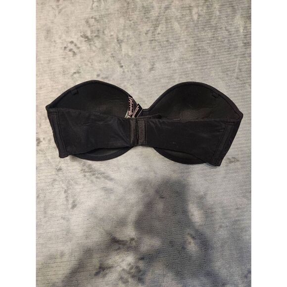 Victoria's Secret Body by Victoria Lined Strapless 32DD Black - Picture 2 of 4